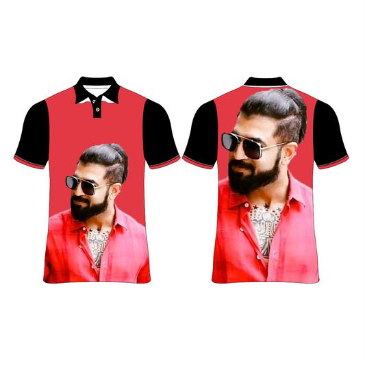 Next Print Arun Vijay Photo Printed T-Shirt.