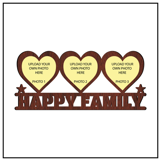 Happy Family Wall Frame