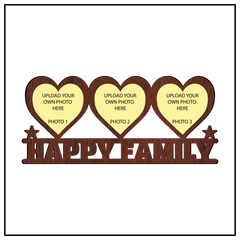 Happy Family Wall Frame
