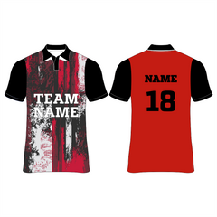 NEXT PRINT All Over Printed Customized Sublimation T-Shirt Unisex Sports Jersey Player Name & Number, Team Name.NP0080078