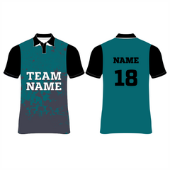 NEXT PRINT All Over Printed Customized Sublimation T-Shirt Unisex Sports Jersey Player Name & Number, Team Name.NP0080093