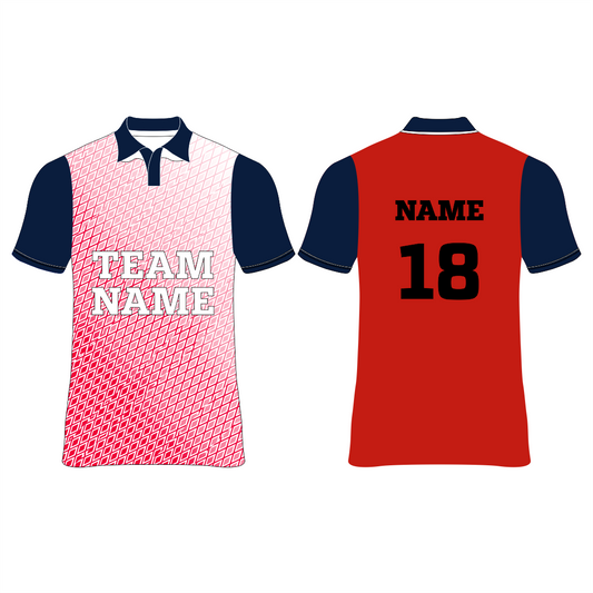 NEXT PRINT All Over Printed Customized Sublimation T-Shirt Unisex Sports Jersey Player Name & Number, Team Name.NP00800106