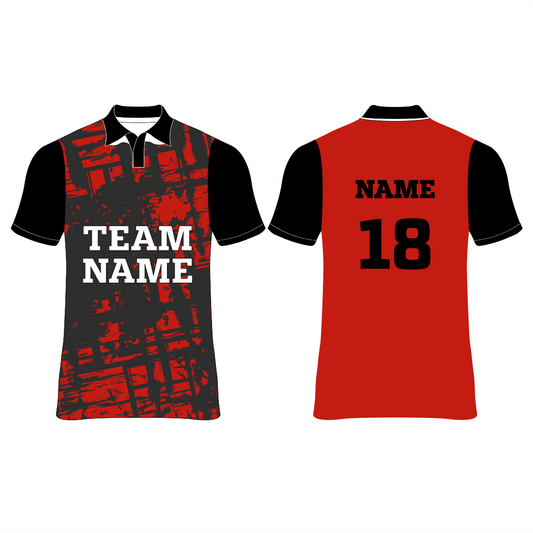 NEXT PRINT All Over Printed Customized Sublimation T-Shirt Unisex Sports Jersey Player Name & Number, Team Name.NP00800113