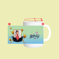 Customised White Color Mug