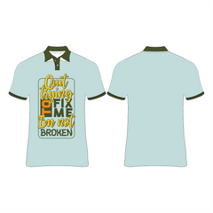 QUIT AND TRYING PRINTED T-SHIRTS