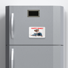 Customised Acrylic Fridge Magnet 2 x 3 Inches Set Of 4