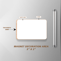 Wooden Fridge Magnet Set Of 4