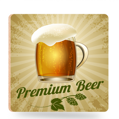 Wooden Coasters Set Of 4