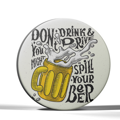 Acrylic Printed Coasters Set Of 4