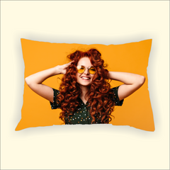 All Over Printed Rectangle Shape Cushion Cover With Filler