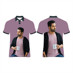 Next Print Jr Ntr Photo Printed T-Shirt.