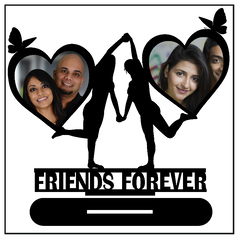 FRIENDS FOREVER DOUBLE IMAGE STAND FRAME
