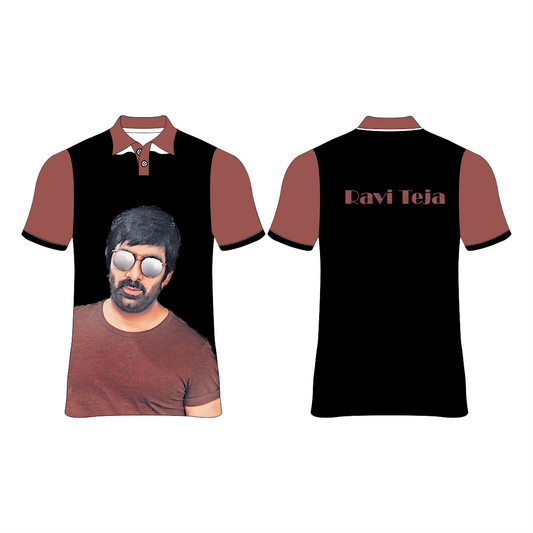 RAVI TEJA PRINTED T- SHIRTS