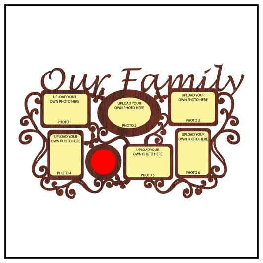 Our Family Wall Frame