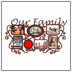 Our Family Wall Frame