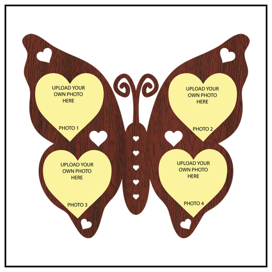 A BEAUTIFUL BUTTERFLY WALLFRAME