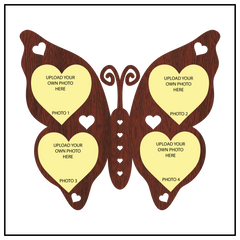 A BEAUTIFUL BUTTERFLY WALLFRAME