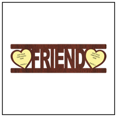 FRIENDS DOUBLE IMAGE WALL FRAME