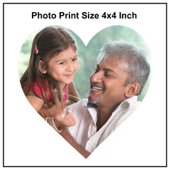 A SINGLE HEART SHAPE WALLFRAME