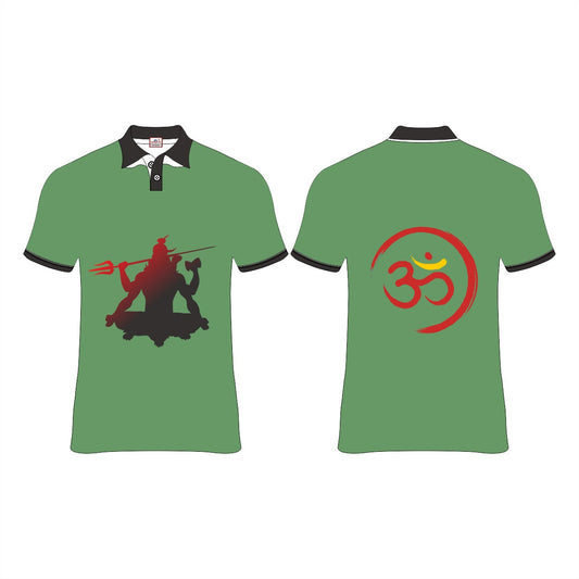 Lord Siva and Om Printed T-Shirt.