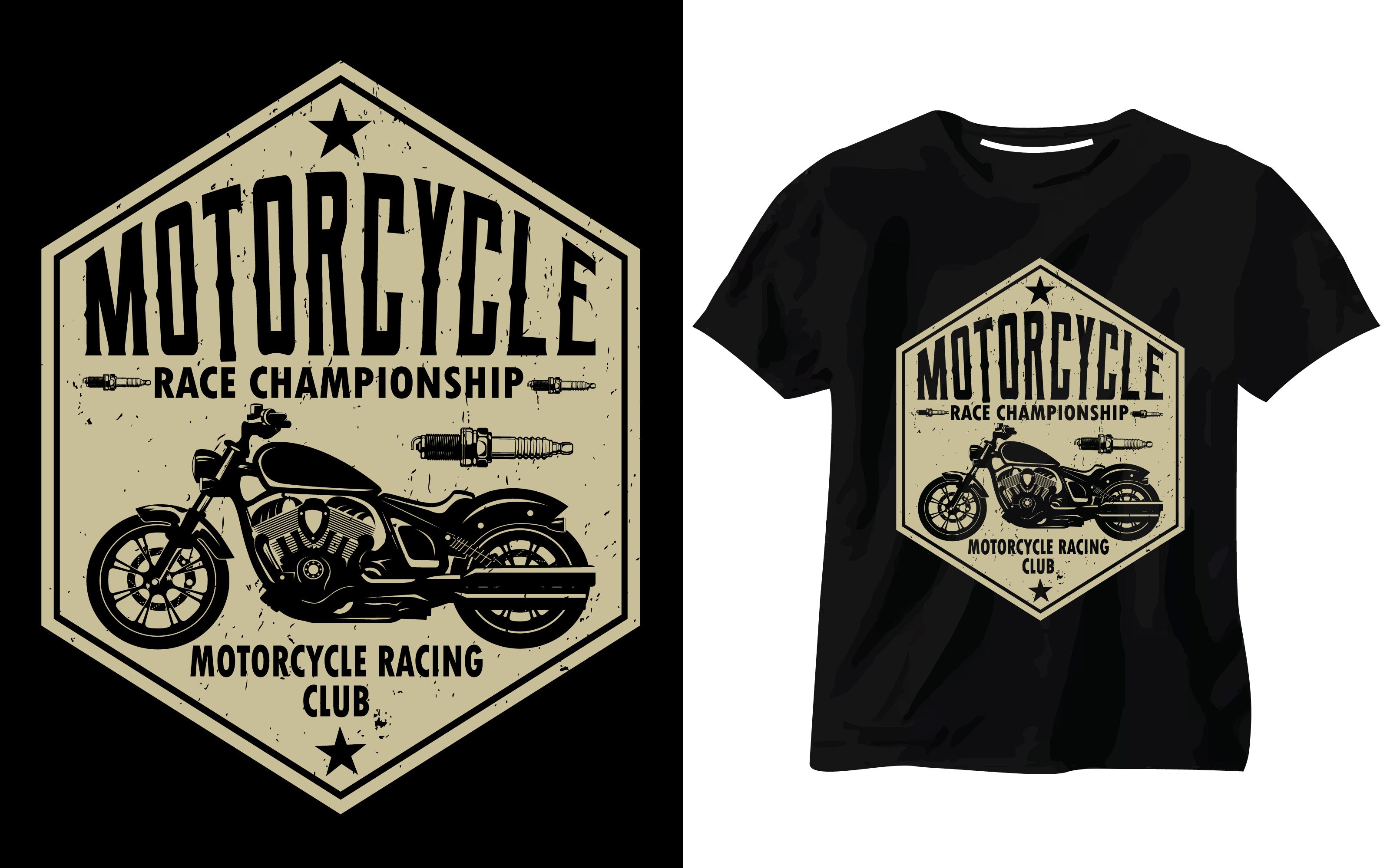 Next Print Motorcycles Design T-Shirts NPM000005