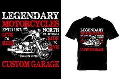 Next Print Motorcycles Design T-Shirts NPM1001