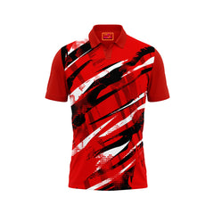 Red Polo Neck Half Sleeve T Shirt NextprintrB18