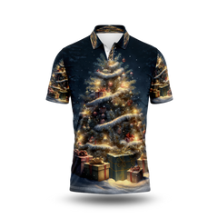 Christmas Tree  Printed T-Shirt.