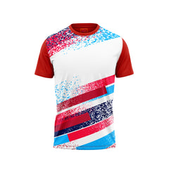 Red Round Neck Half Sleeve Tshirt NextprintrB192