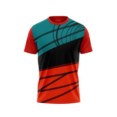 Red Round Neck Half Sleeve Tshirt NextprintrB193