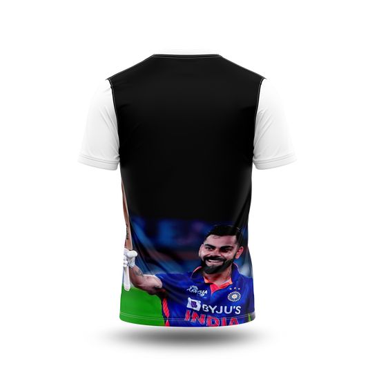 Virat Kohli Photo Printed T-Shirt.