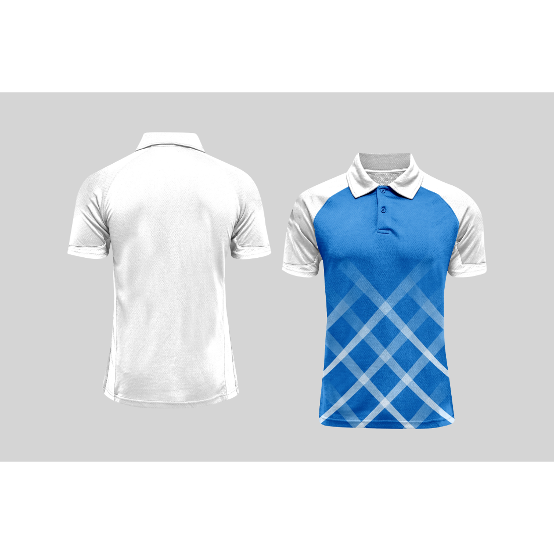 Next Print Cricket Polo Half White Customized Jersey NPCWH00A10