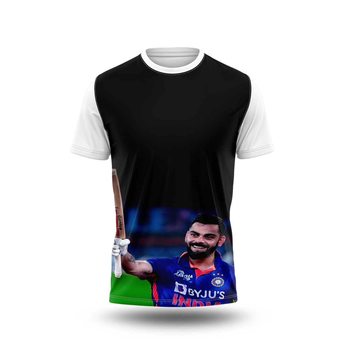 Virat Kohli Photo Printed T-Shirt.