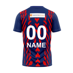 Next Print Customised Pro Kabaddi Dabang Delhi 2025 Jersey.