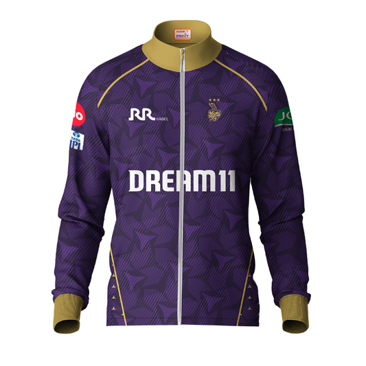 Next Print Customised Ipl Kolkata Knight Riders Printed Jacket.