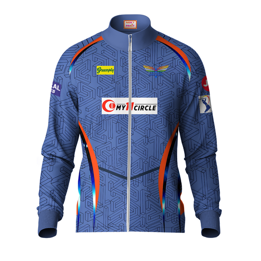 Next Print Customised Ipl Lucknow Super GiantsPrinted Jacket