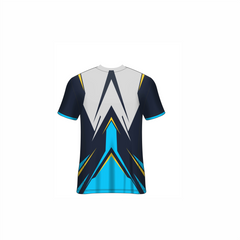 Next Print Customised All Over Printed V Neck  T-Shirt NP0000S702