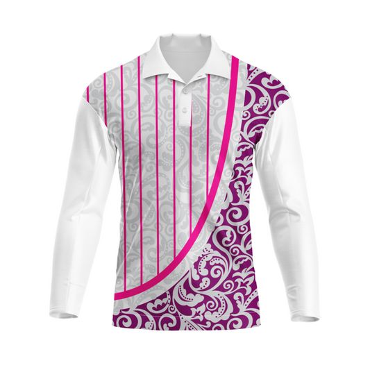 Next Print Polo Neck White Customized Jersey NP00001A110