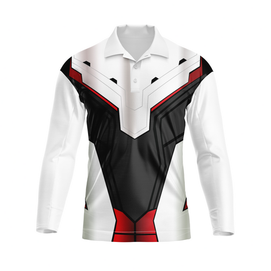 Next Print Polo Neck White Customized Jersey NP00001A111