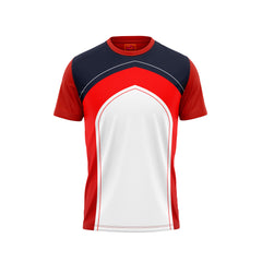 Red Round Neck Half Sleeve Tshirt NextprintrC1173