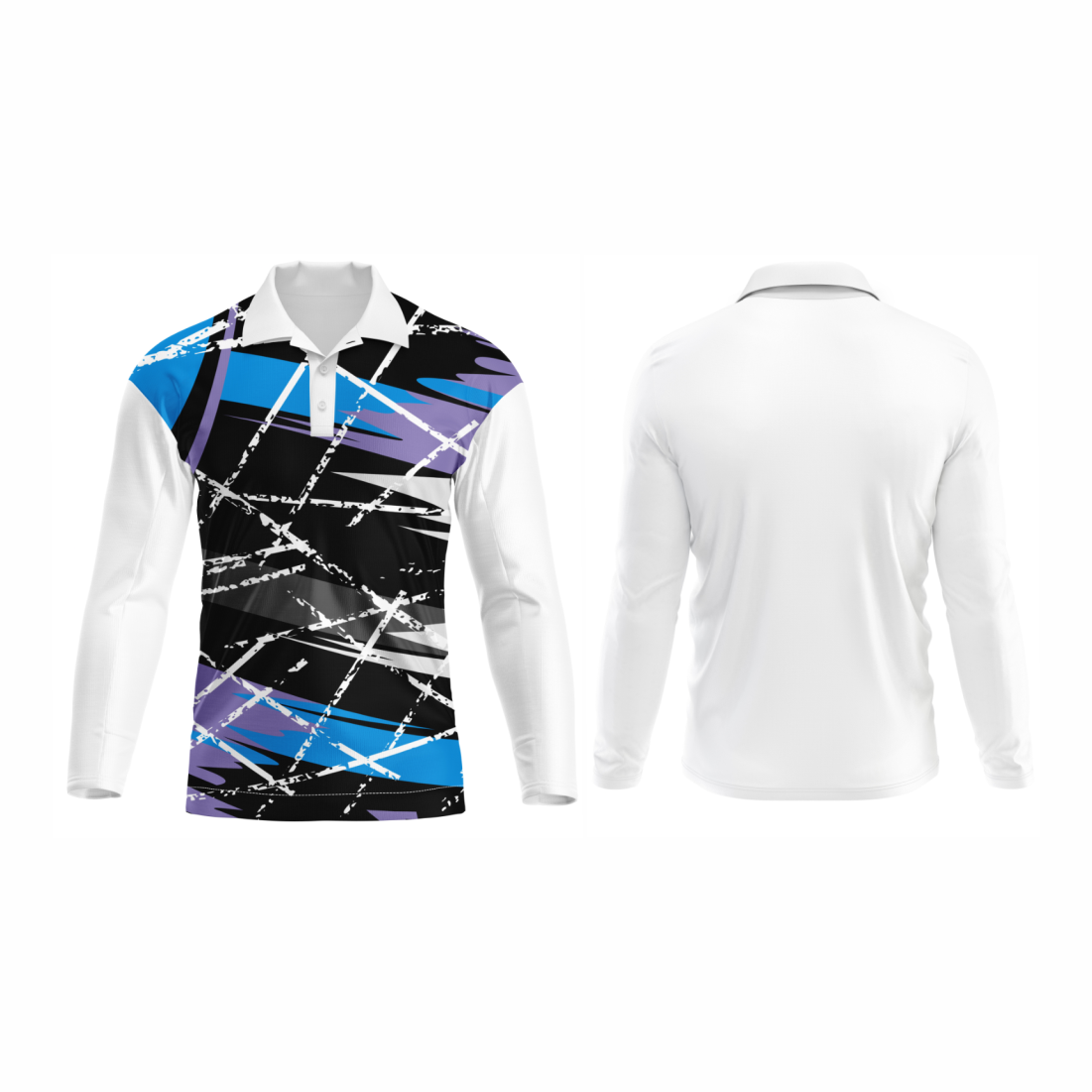 Next Print Polo Neck White Customized Jersey NP00001A278