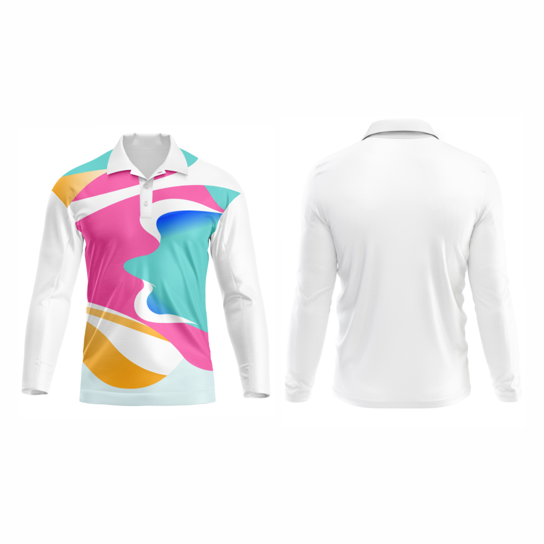 Next Print Polo Neck White Customized Jersey NP00001A276