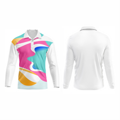 Next Print Polo Neck White Customized Jersey NP00001A276