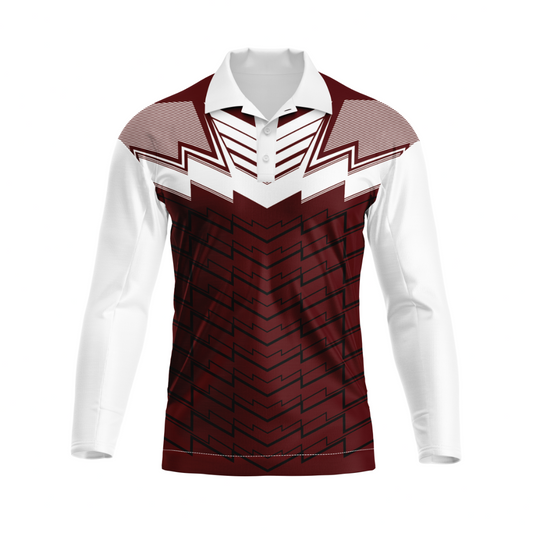 Next Print Polo Neck White Customized Jersey NP00001A115