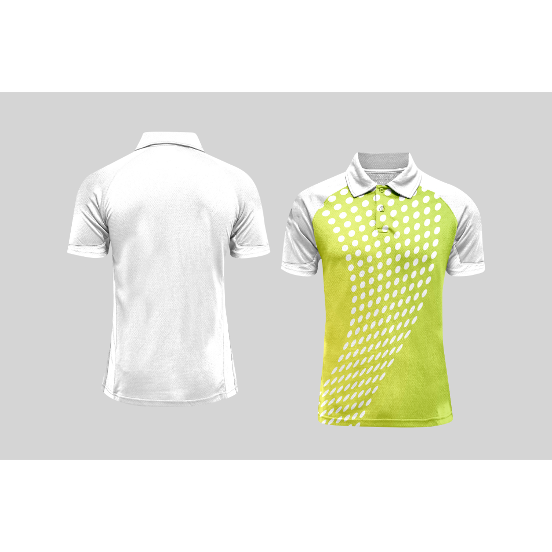 Next Print Cricket Polo Half White Customized Jersey NPCWH00A116