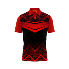 Red Polo Neck Half Sleeve T Shirt NextprintrC150