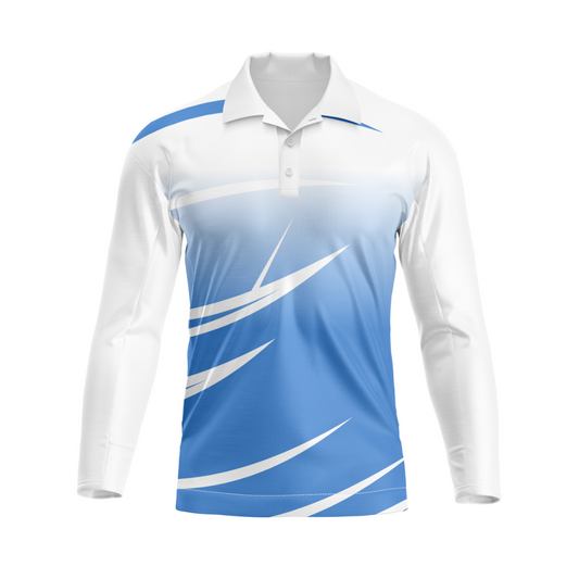 Next Print Polo Neck White Customized Jersey NP00001A126