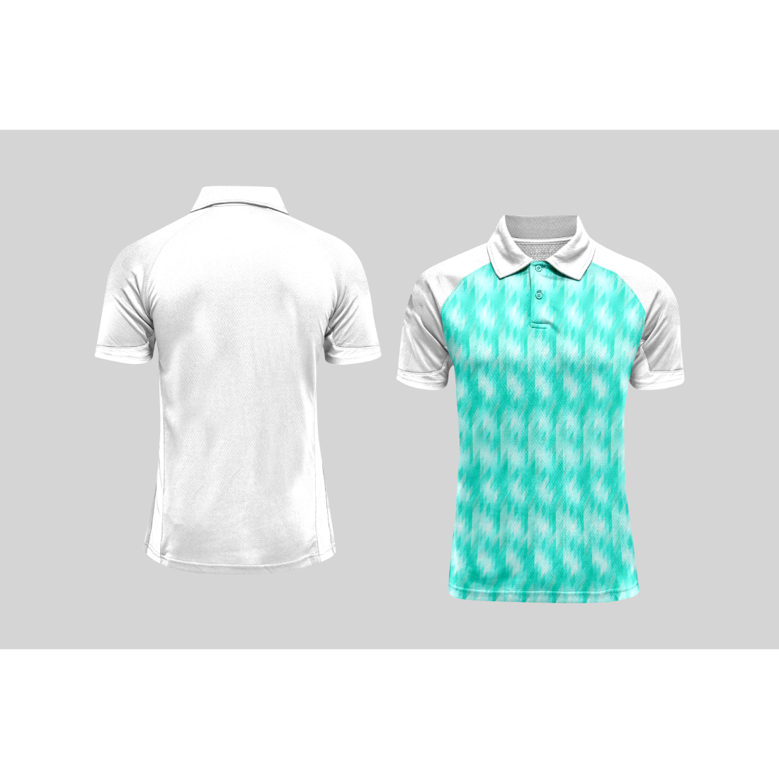Next Print Cricket Polo Half White Customized Jersey NPCWH00A127