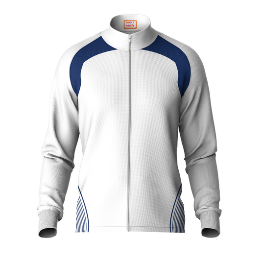 Next Print Printed White Jacket.