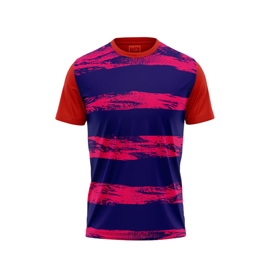 Red Round Neck Half Sleeve Tshirt Nextprintr225